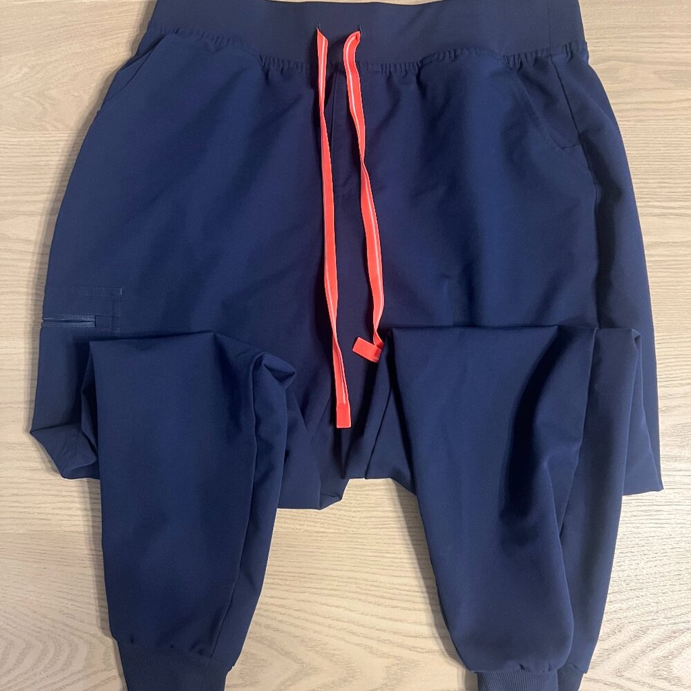 Navy Figs Scrub Pants